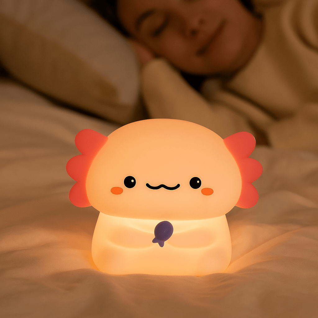 Veilleuse Axolotl Bébé LED NemiLum