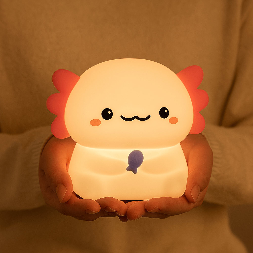 Veilleuse Axolotl Bébé LED NemiLum