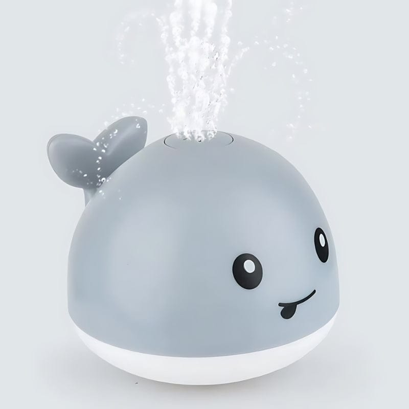 Veilleuse Bain Baleine Lumineuse Gris NemiLum