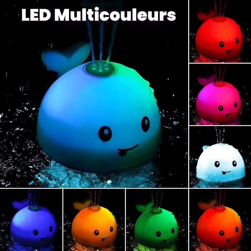 Veilleuse Bain Baleine Lumineuse NemiLum
