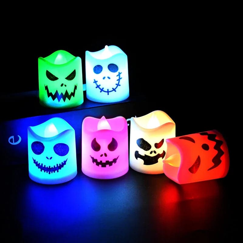 Veilleuse Bougie Halloween LED 6pcs NemiLum