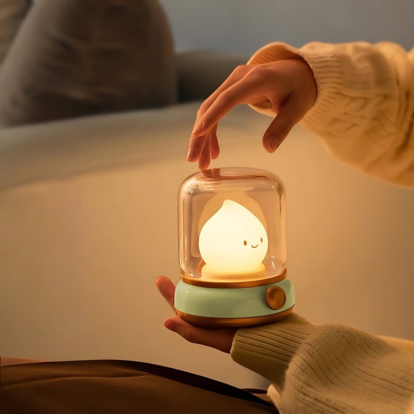 Veilleuse bougie mignonne LED NemiLum