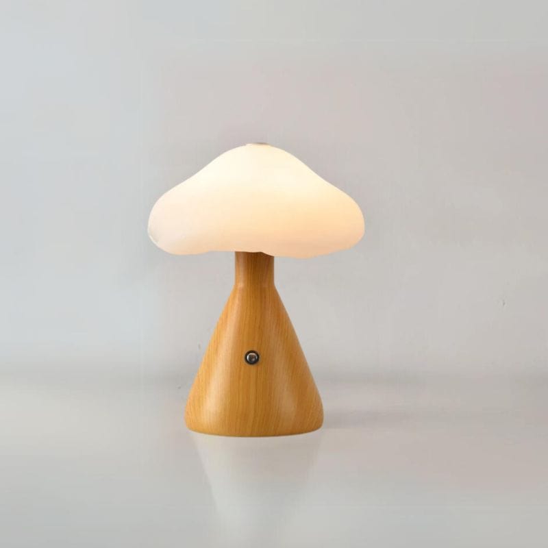 Veilleuse Champignon Tactile Bois NemiLum