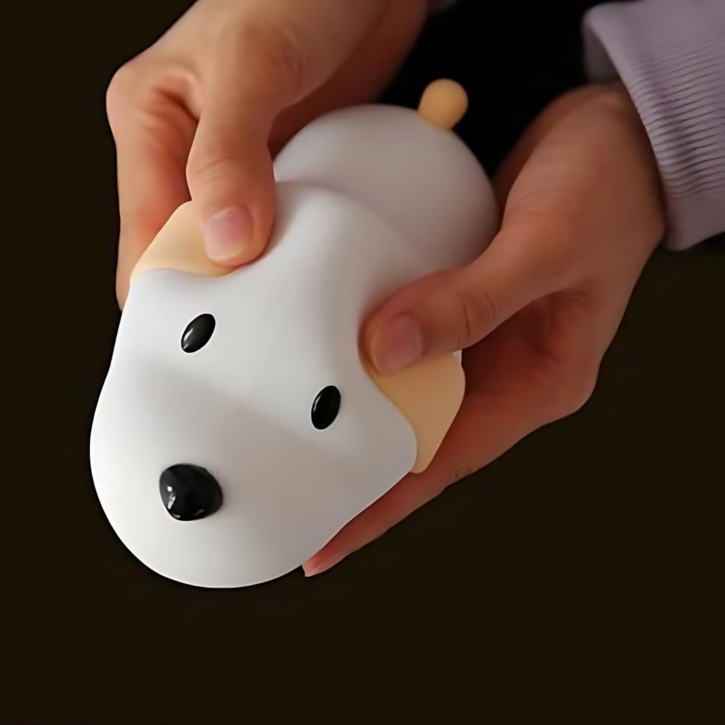 Veilleuse chien silicone LED NemiLum