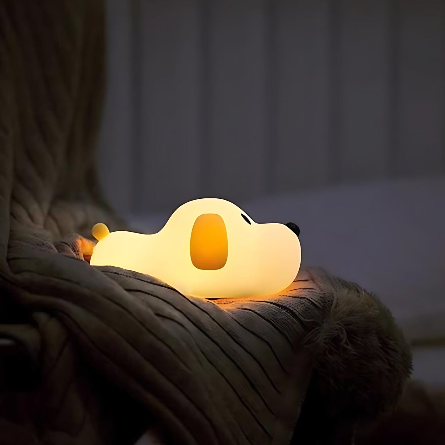 Veilleuse chien silicone LED NemiLum