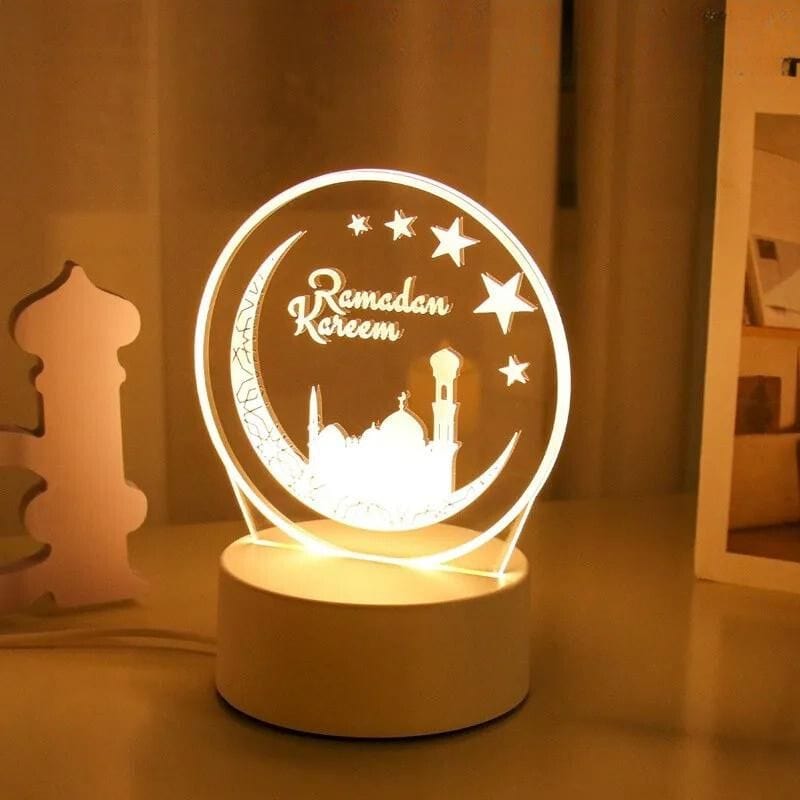 Veilleuse Coranique Croissant de Lune 1 NemiLum