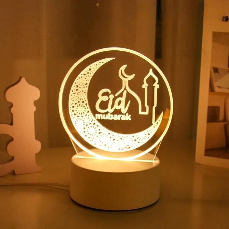 Veilleuse Coranique Croissant de Lune 4 NemiLum