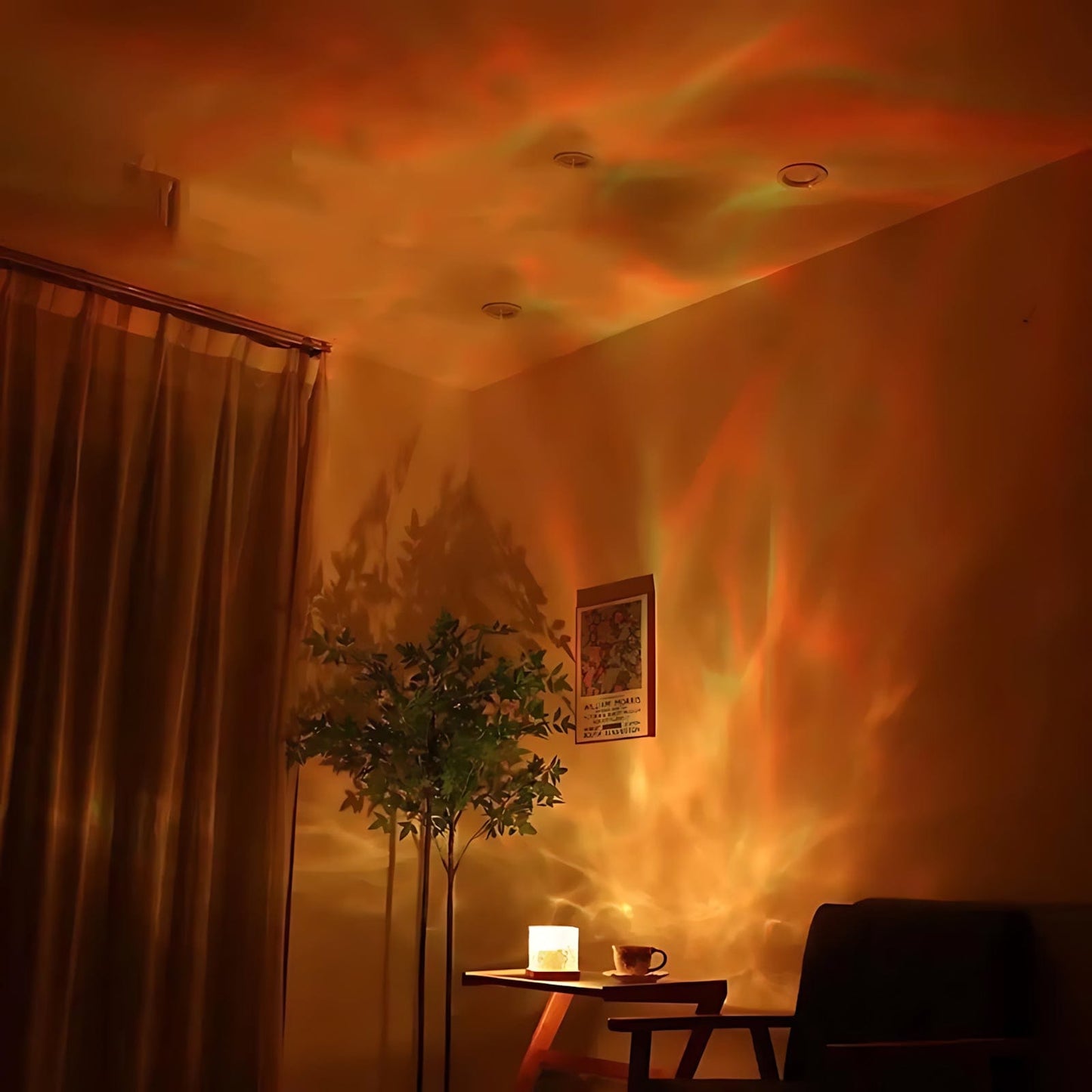 Veilleuse cube projection LED NemiLum