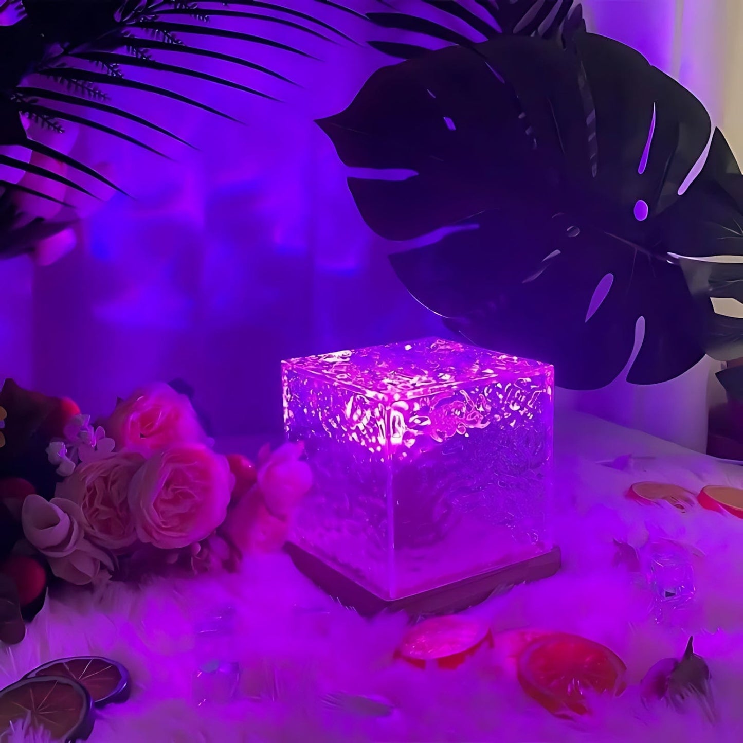 Veilleuse cube projection LED NemiLum