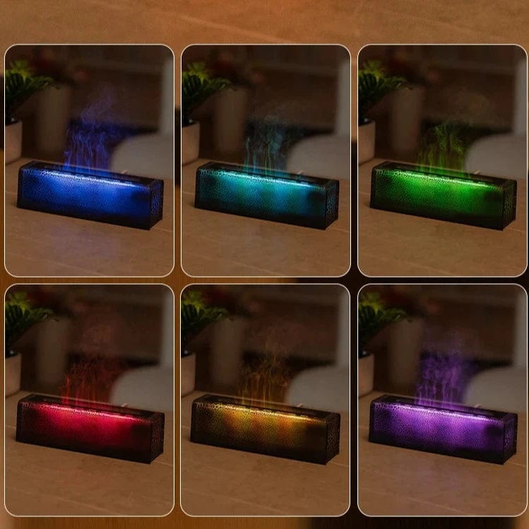 Veilleuse Diffuseur Aromathérapie Effet Flamme LED NemiLum