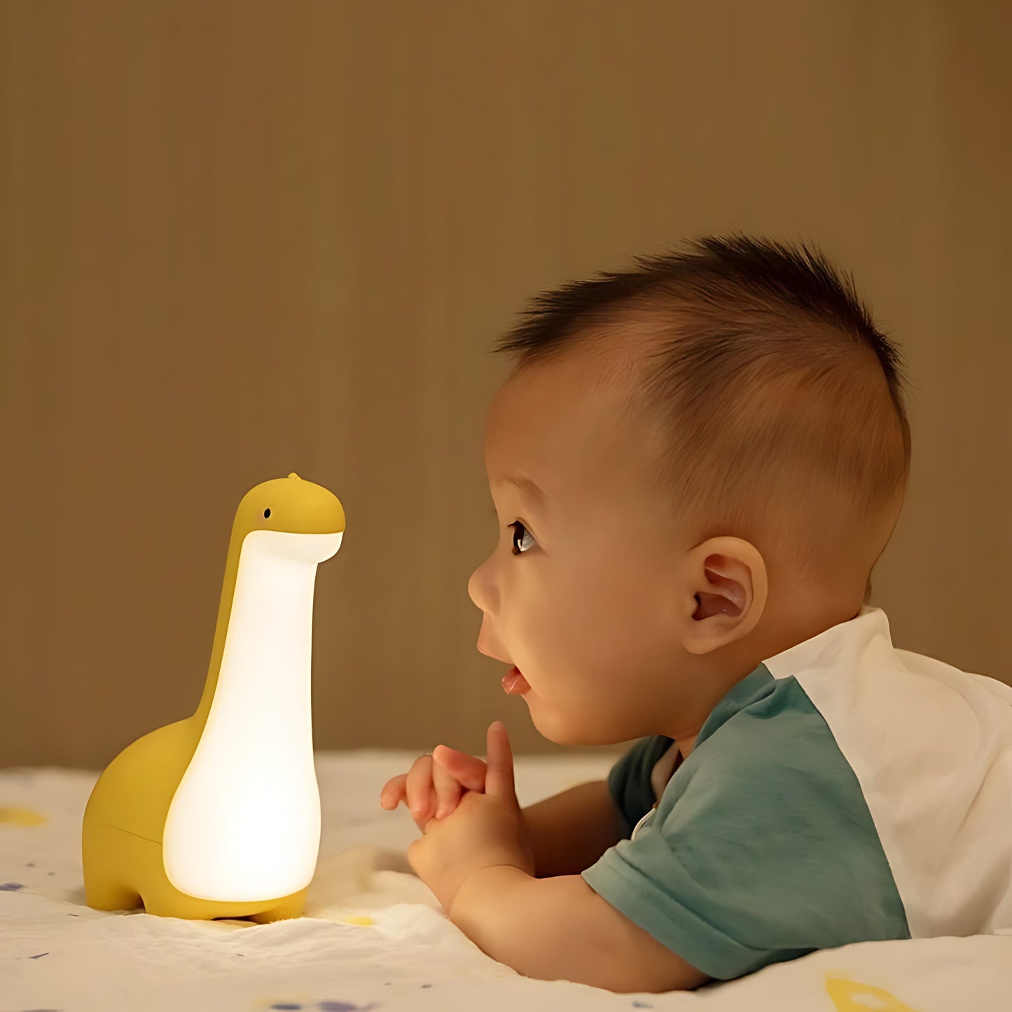 Veilleuse Dinosaure Bébé Silicone Led NemiLum