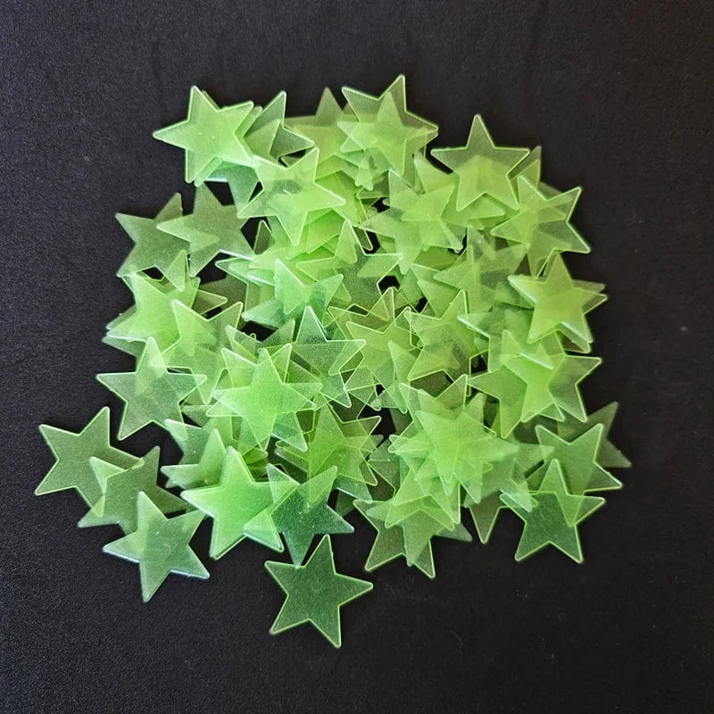 Veilleuse Étoile Phosphorescente Vert NemiLum