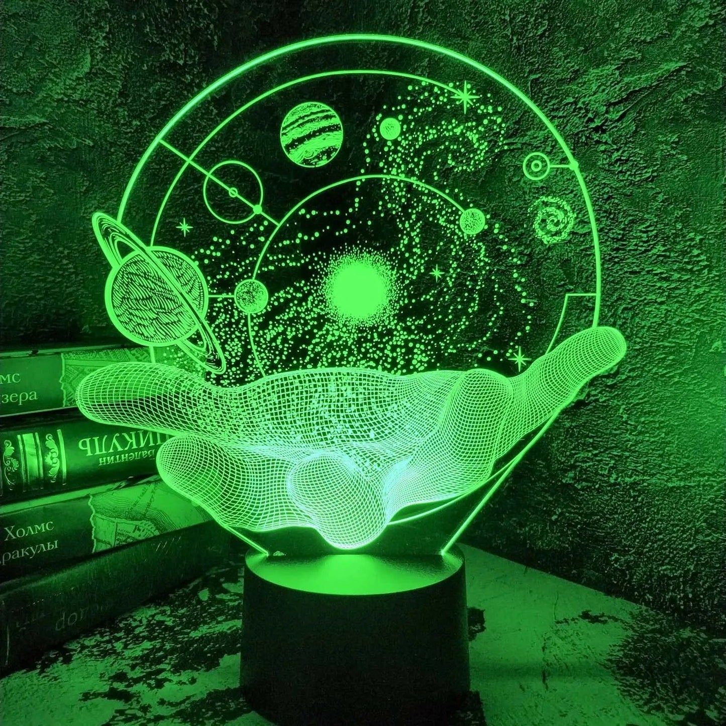 Veilleuse Galaxie Lampe 3D NemiLum