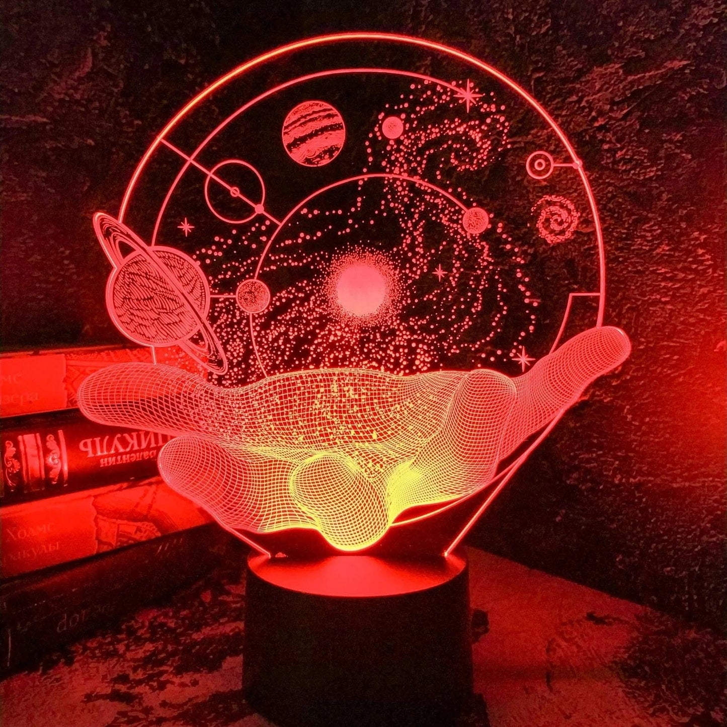 Veilleuse Galaxie Lampe 3D NemiLum