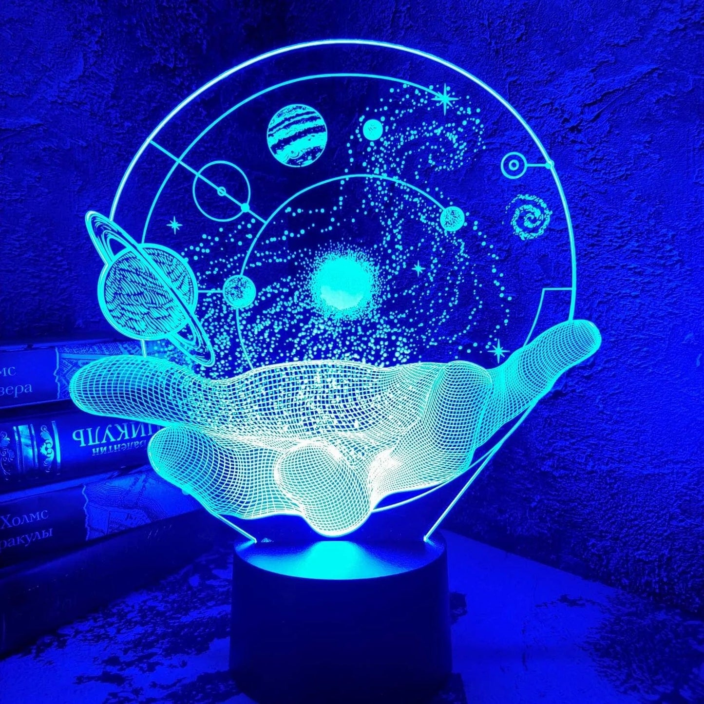 Veilleuse Galaxie Lampe 3D NemiLum