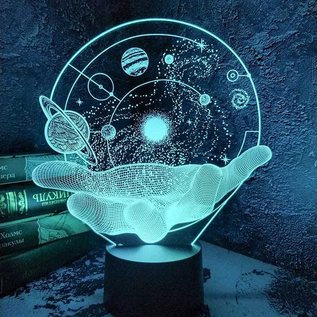 Veilleuse Galaxie Lampe 3D NemiLum