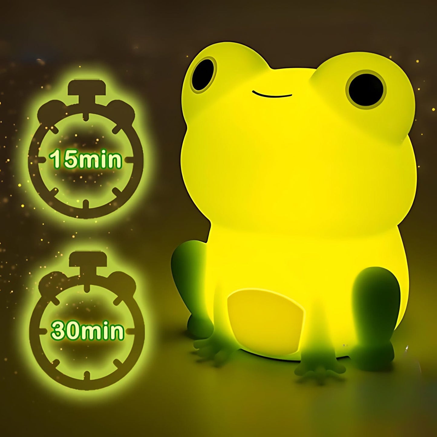 Veilleuse Grenouille Led Multicouleurs NemiLum