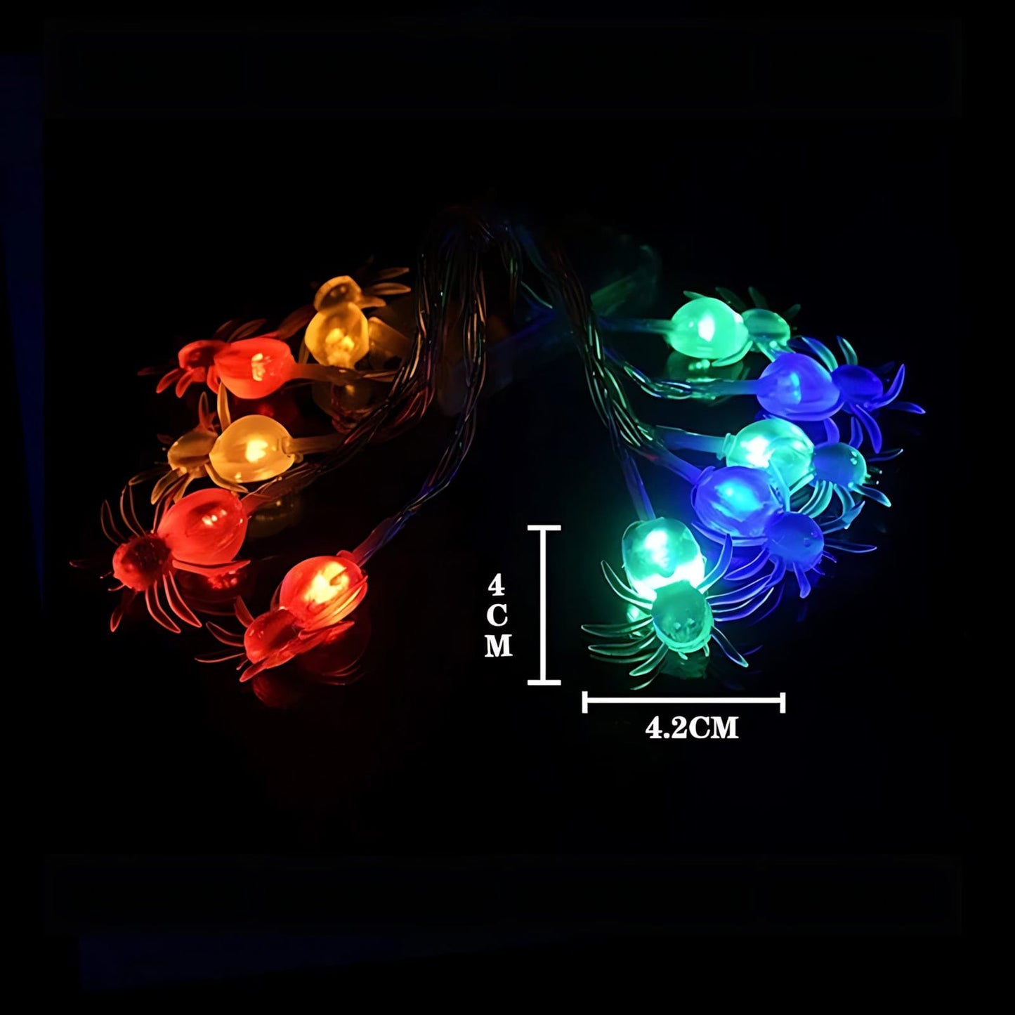 Veilleuse Guirlande Halloween Led Araignée / 3m NemiLum