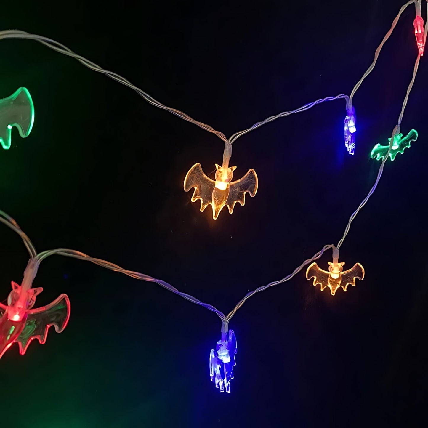 Veilleuse Guirlande Halloween Led Chauve souris / 3m NemiLum