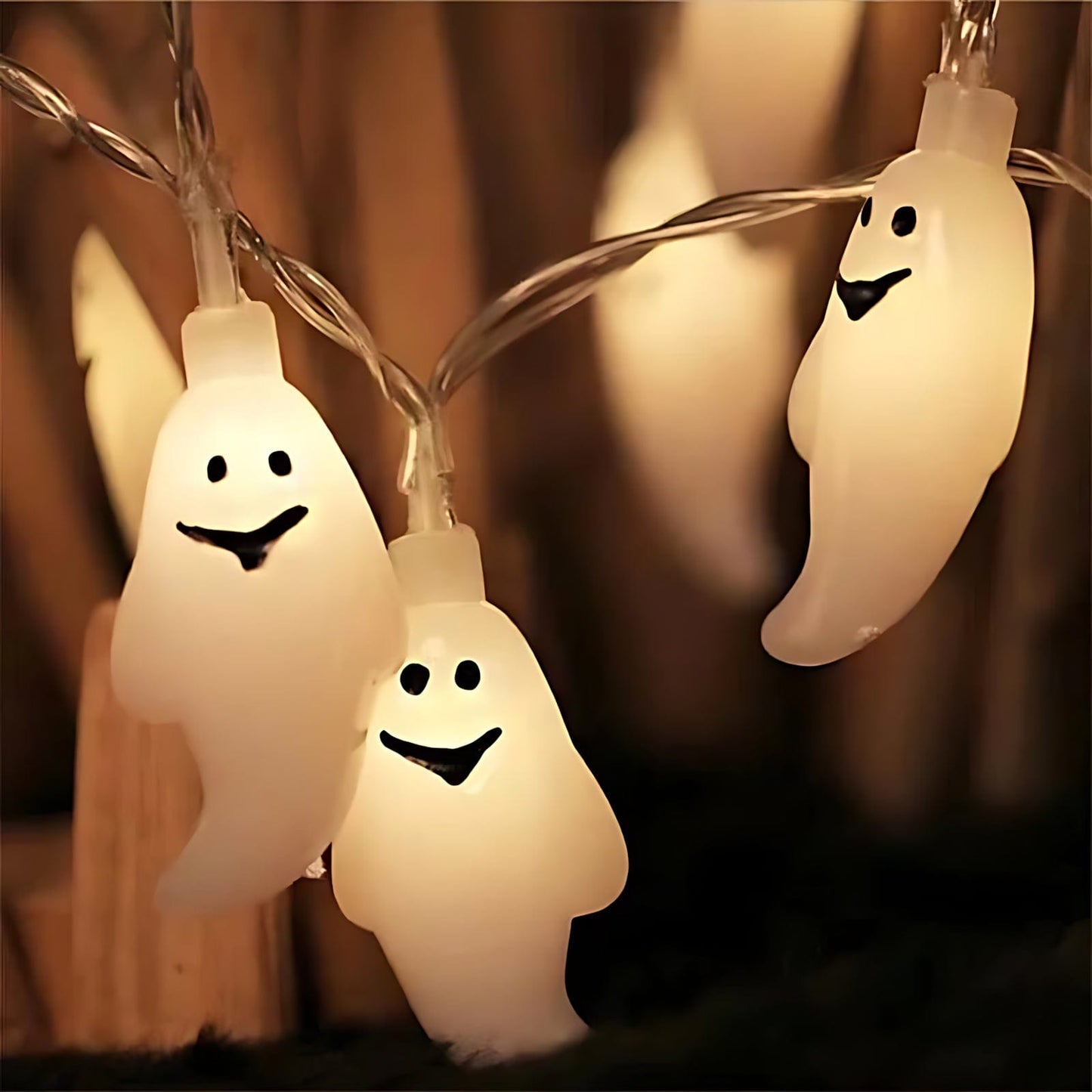 Veilleuse Guirlande Halloween Led Fantôme / 3m NemiLum
