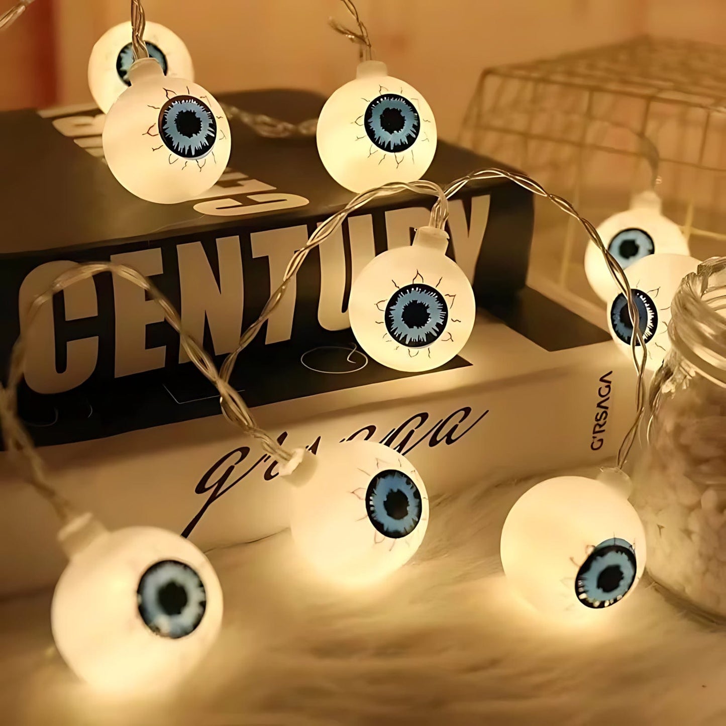 Veilleuse Guirlande Halloween Led Yeux / 3m NemiLum