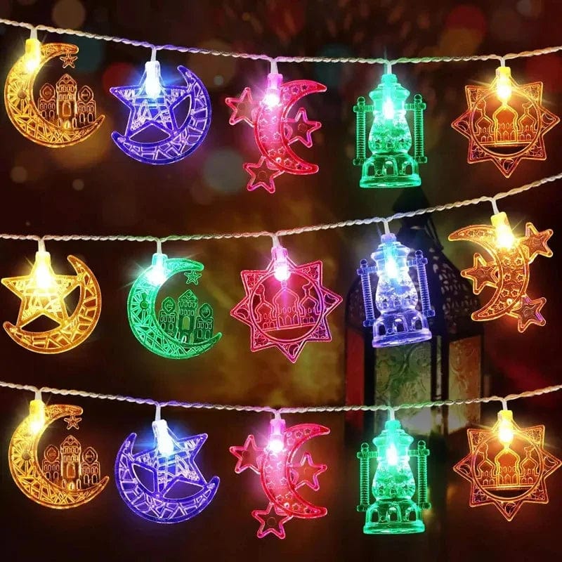 Veilleuse Guirlande Ramadan Mubarak 3 NemiLum
