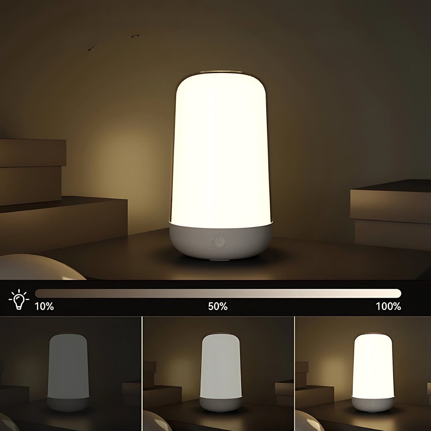 Veilleuse Lampe Design Rgb Tactile Portable NemiLum