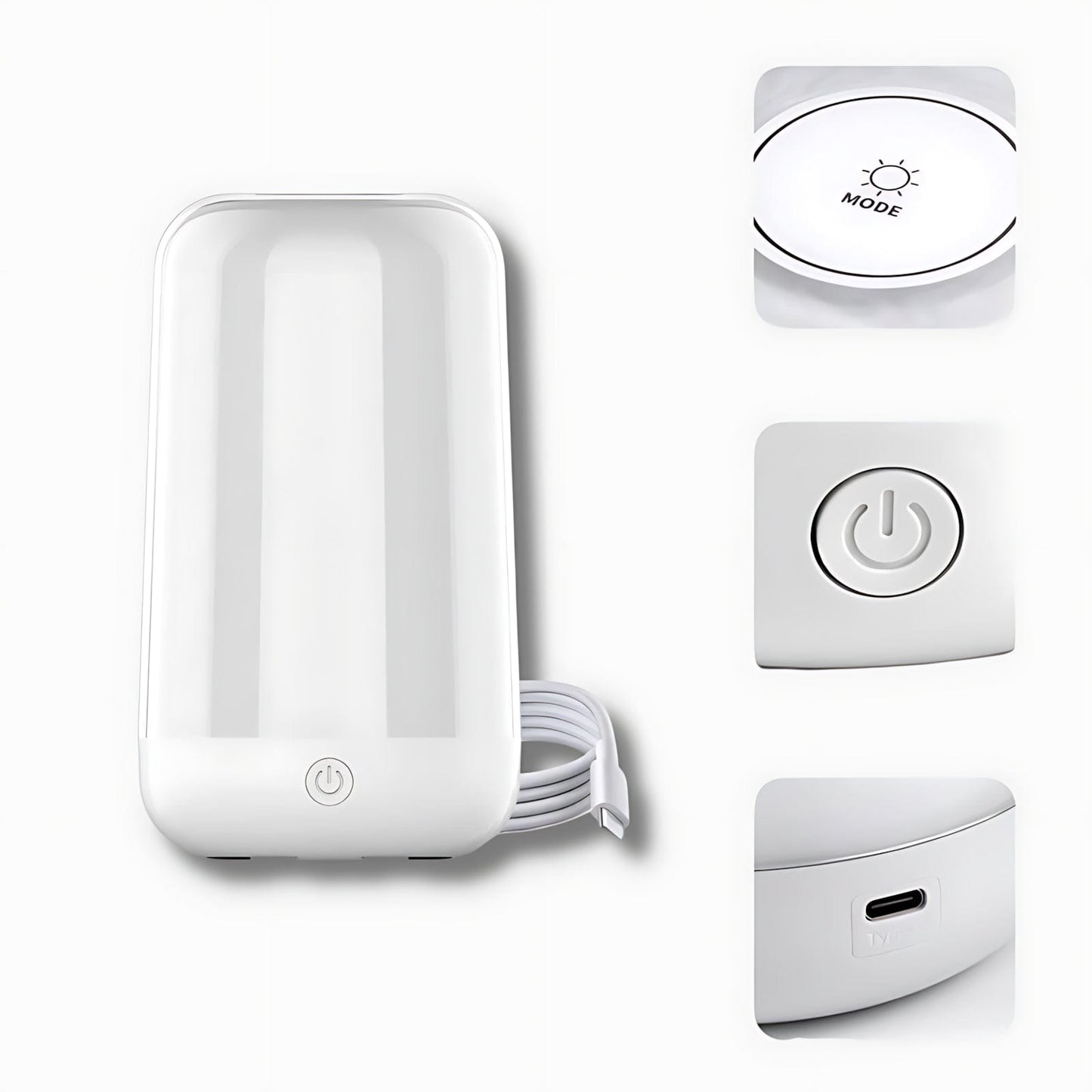 Veilleuse Lampe Design Rgb Tactile Portable NemiLum