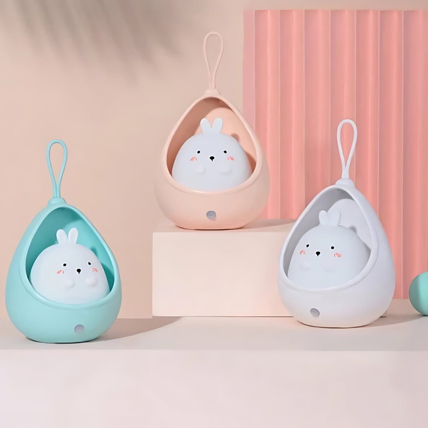 Veilleuse Lapin Led Détection Automatique NemiLum