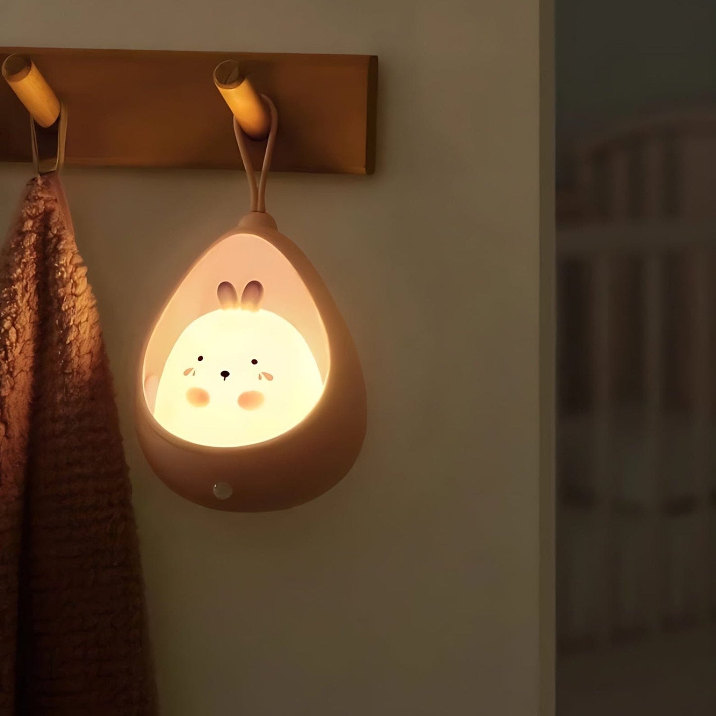 Veilleuse Lapin Led Détection Automatique NemiLum