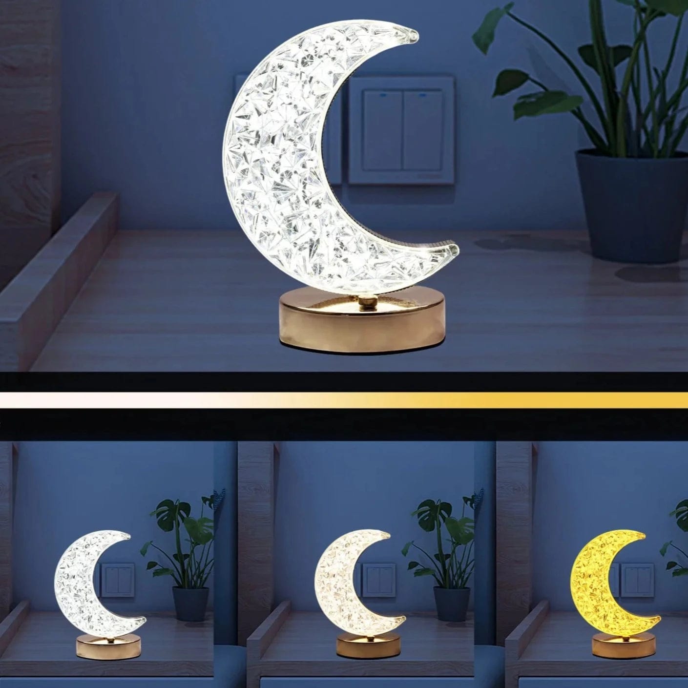 Veilleuse Lune Croissant De Lune NemiLum