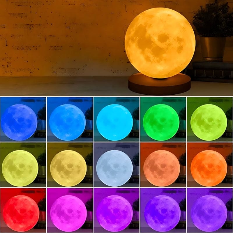 Veilleuse Lune Lampe Lévitation NemiLum