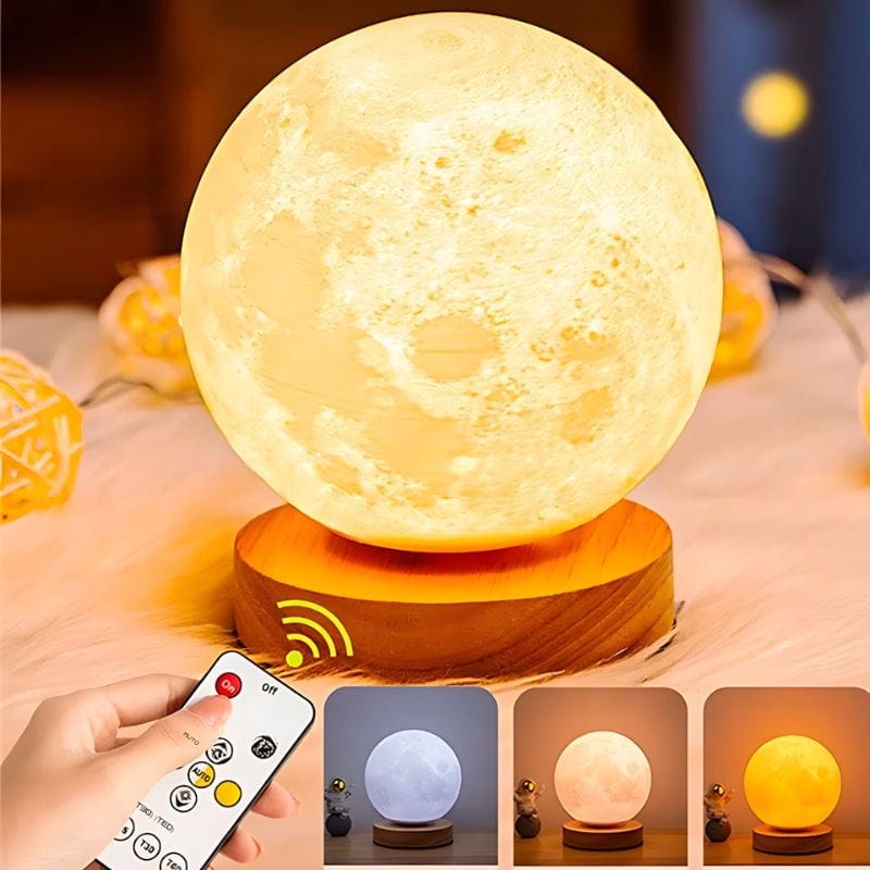Veilleuse Lune Lampe Lévitation NemiLum