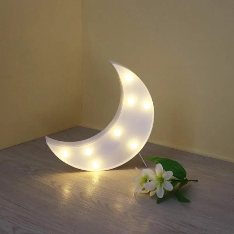 Veilleuse Lune Led Blanc NemiLum