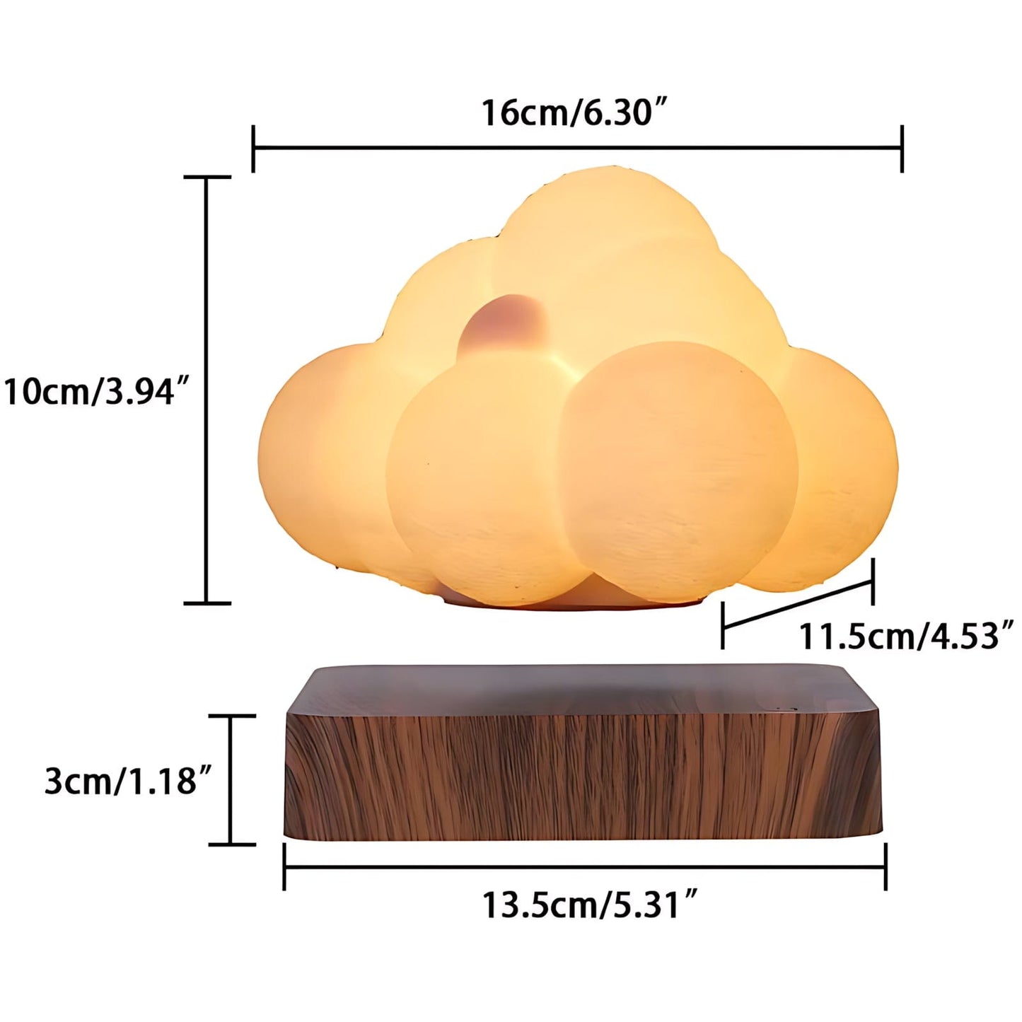 Veilleuse Nuage Lampe Suspension NemiLum