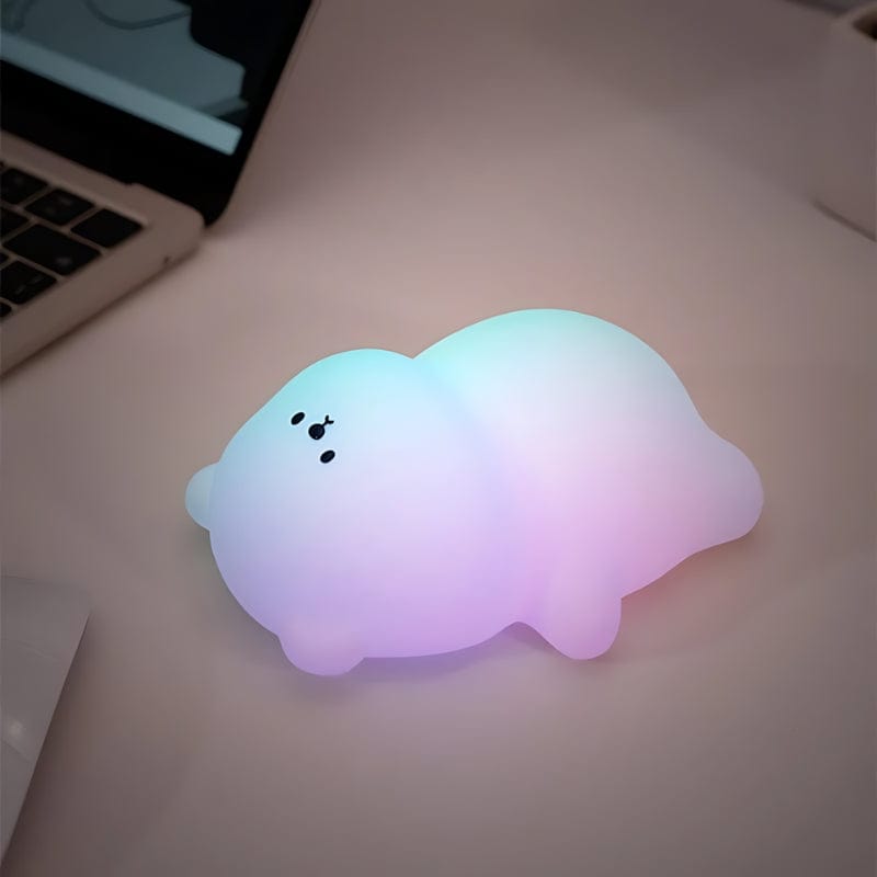 Veilleuse Ours Bébé Silicone NemiLum