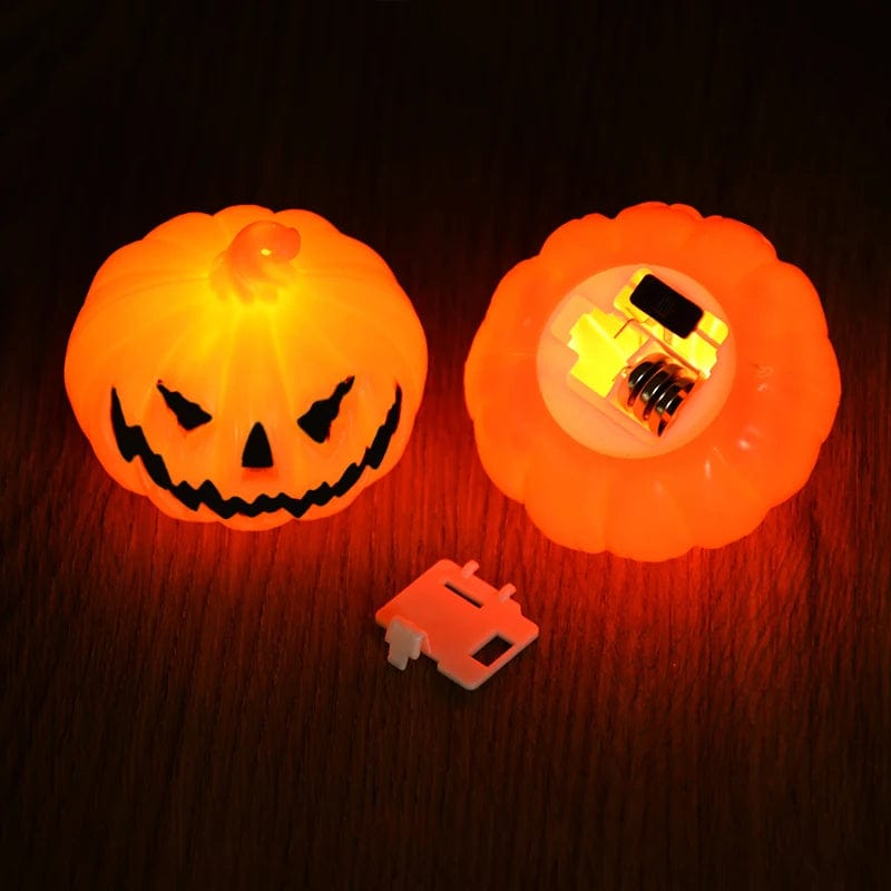 Veilleuse petite citrouille halloween 3pcs NemiLum
