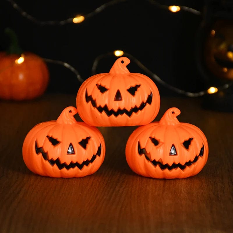 Veilleuse petite citrouille halloween 3pcs NemiLum