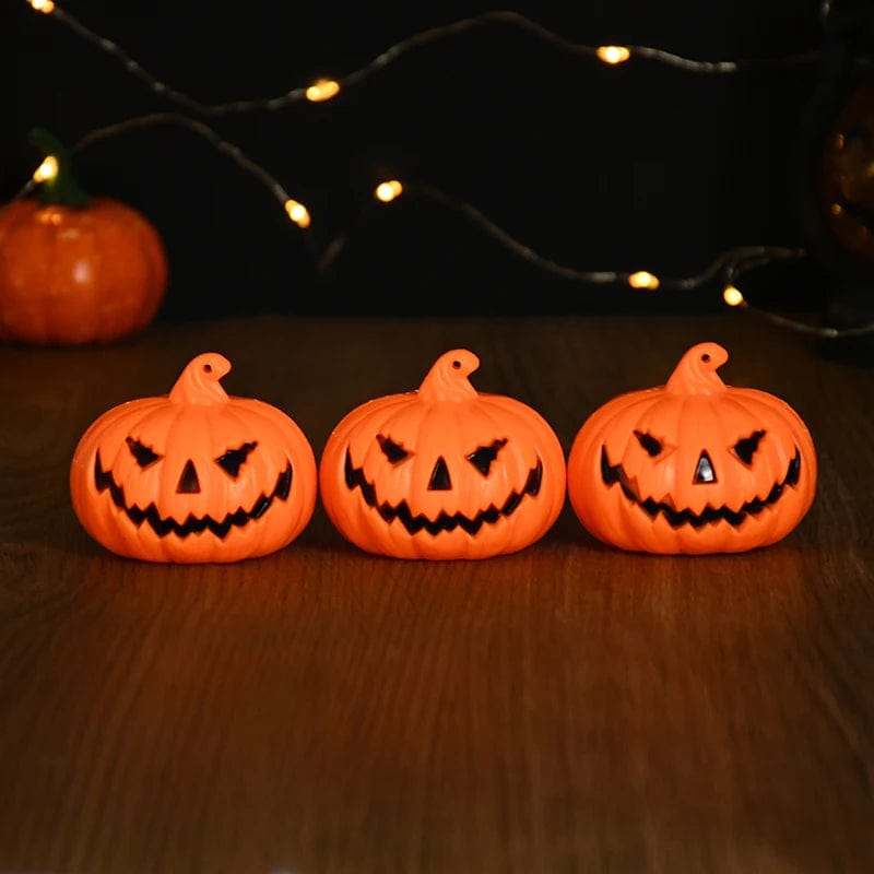 Veilleuse petite citrouille halloween 3pcs NemiLum
