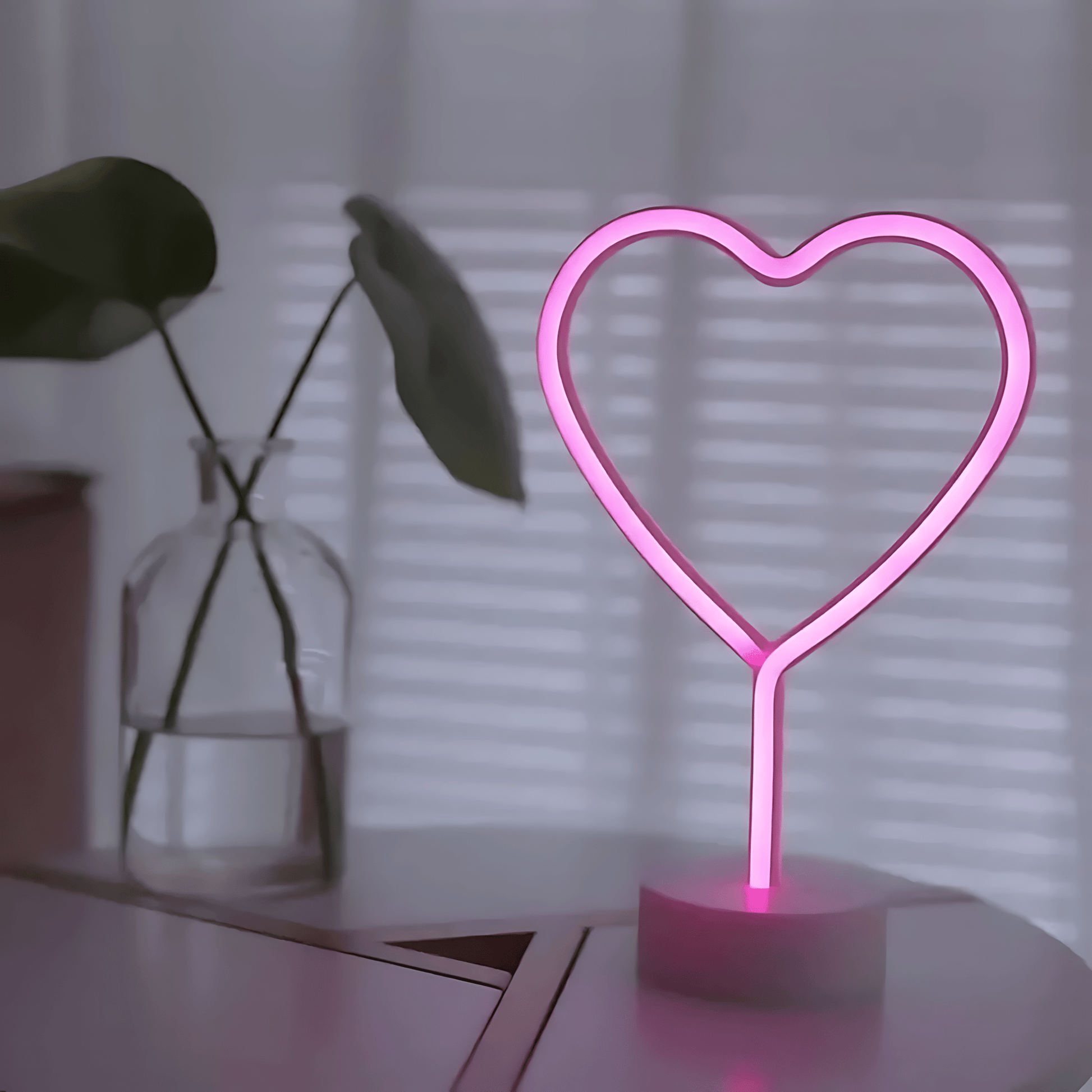 Lampe Néon en Forme de Coeur NemiLum