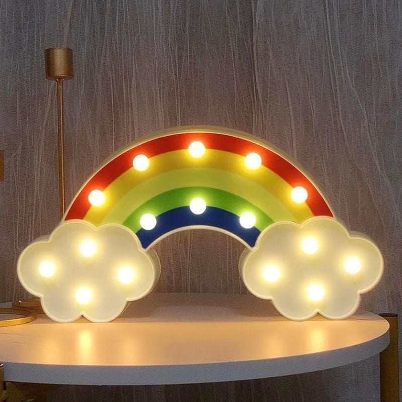 Veilleuse Arc-En-Ciel Lampe Led NemiLum