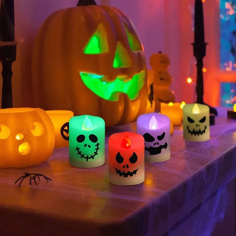 Veilleuse Bougie Halloween LED 6pcs NemiLum