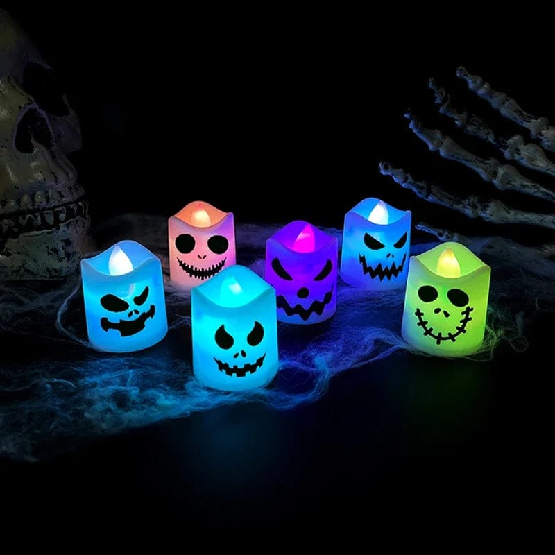 Veilleuse Bougie Halloween LED 6pcs NemiLum