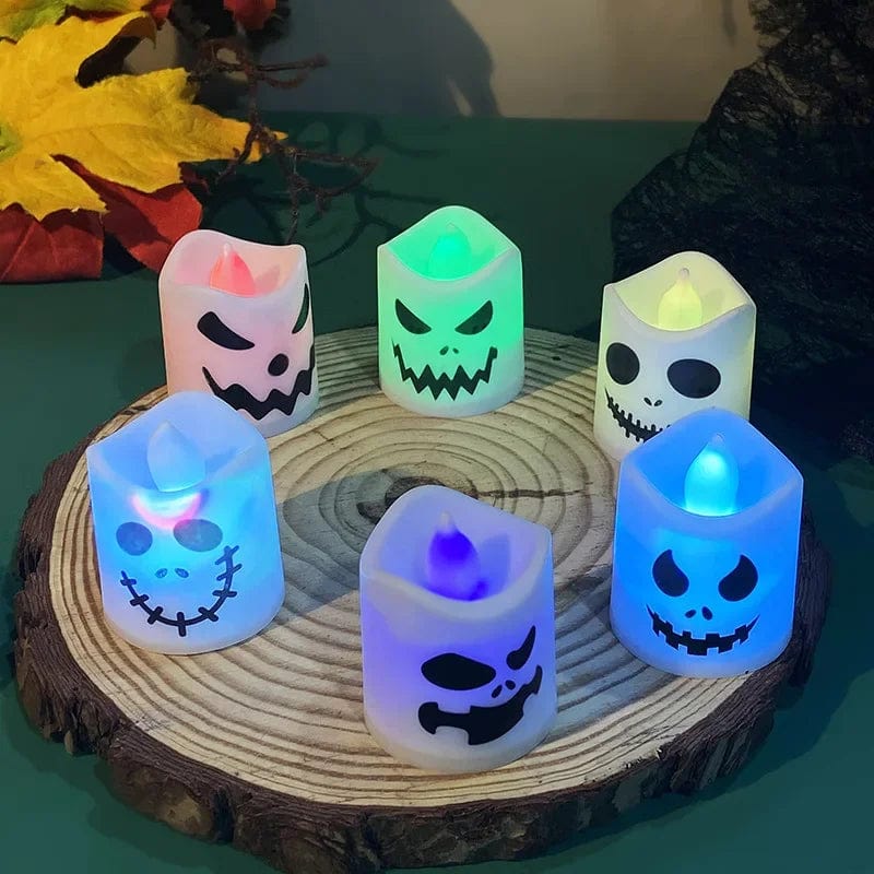 Veilleuse Bougie Halloween LED 6pcs NemiLum