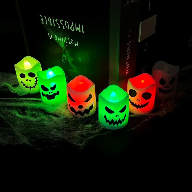 Veilleuse Bougie Halloween LED 6pcs NemiLum