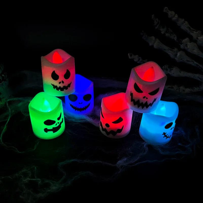 Veilleuse Bougie Halloween LED 6pcs NemiLum