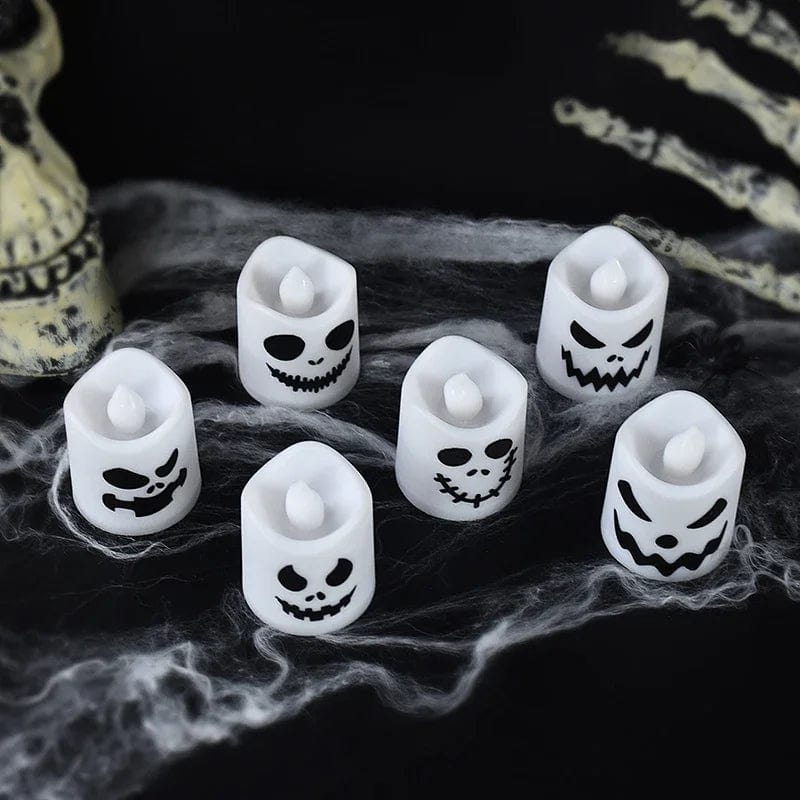 Veilleuse Bougie Halloween LED 6pcs NemiLum