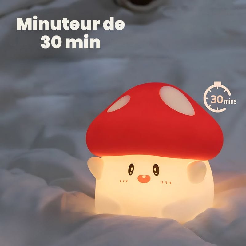 Veilleuse Champignon LED Silicone NemiLum