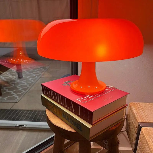 Veilleuse Champignon Vintage Orange NemiLum