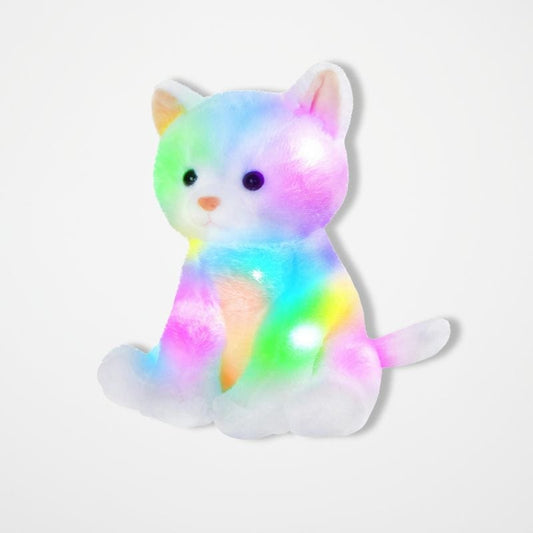 Veilleuse Chat Peluche Lumineuse NemiLum